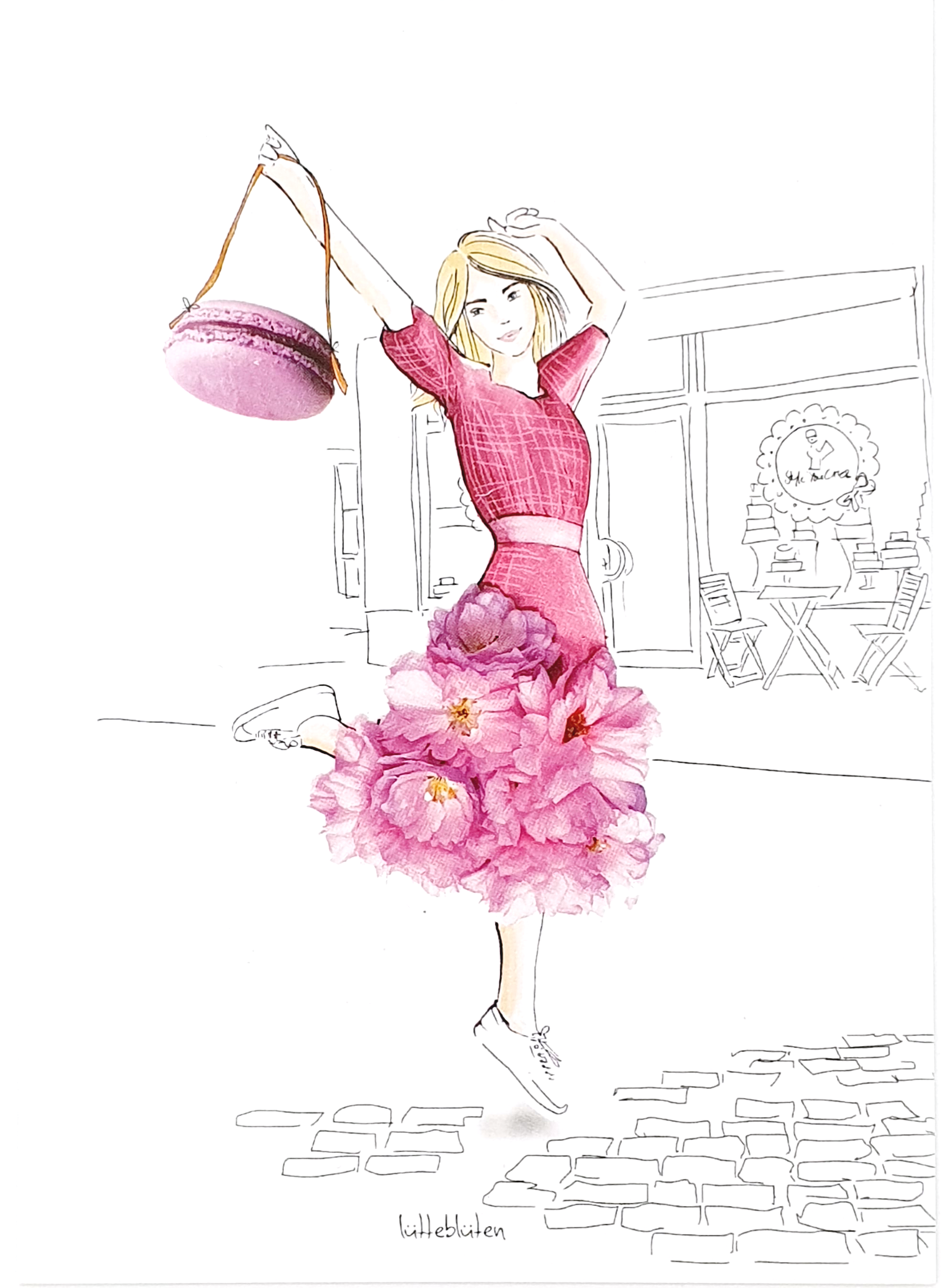 Grußkarte "Happy Birthday" inkl. Umschlag