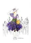 Grußkarte "Ich liebe die Provence" inkl. Umschlag