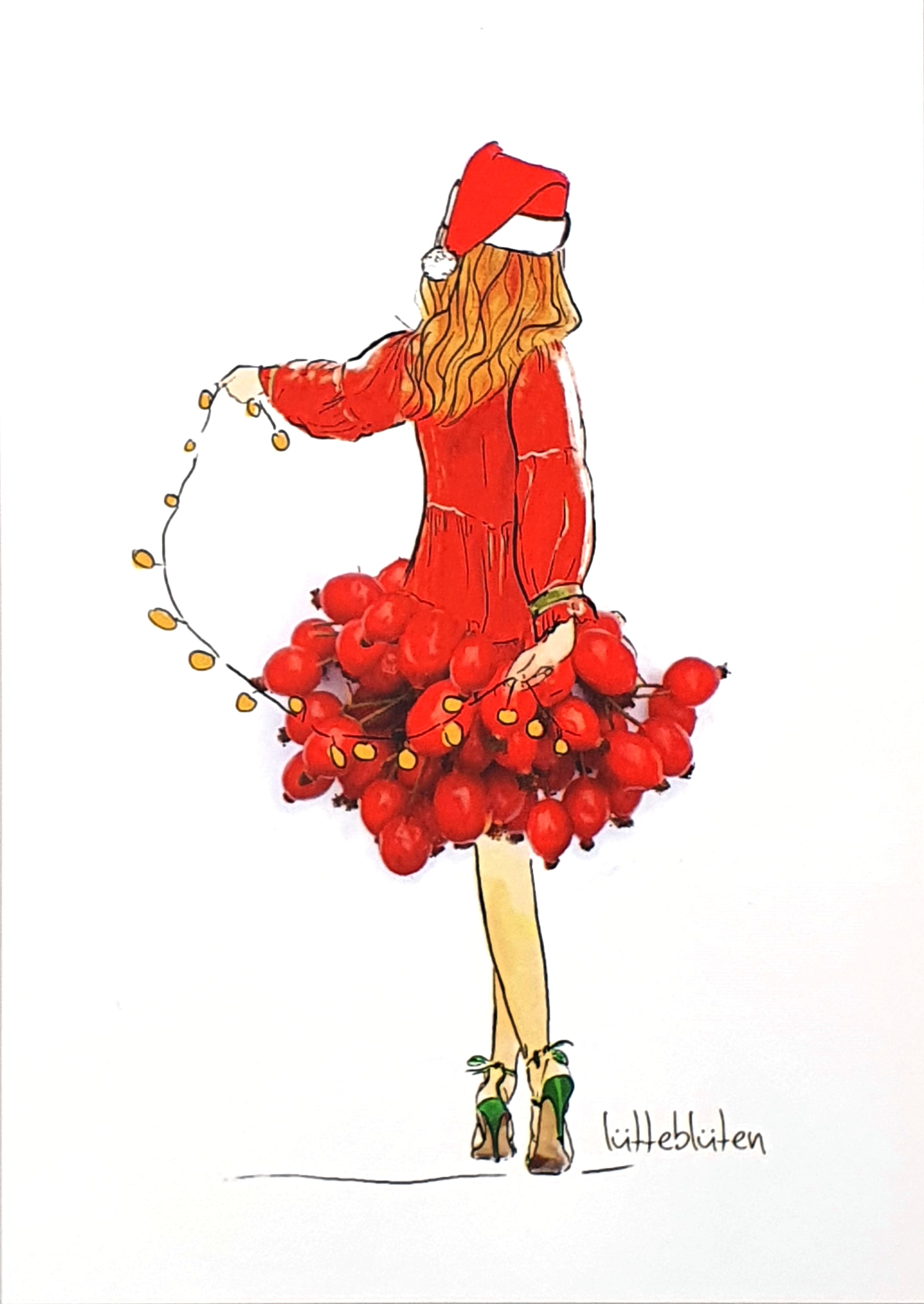 Grußkarte "Es weihnachtet" inkl. Umschlag