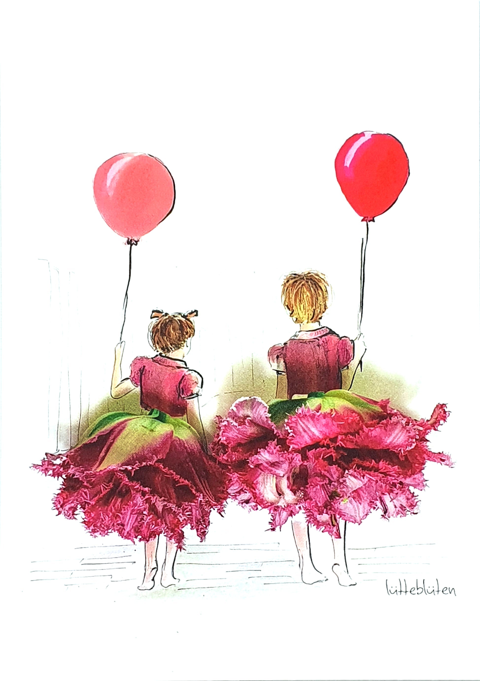 Grußkarte "Happy Birthday Sweety" inkl. Umschlag