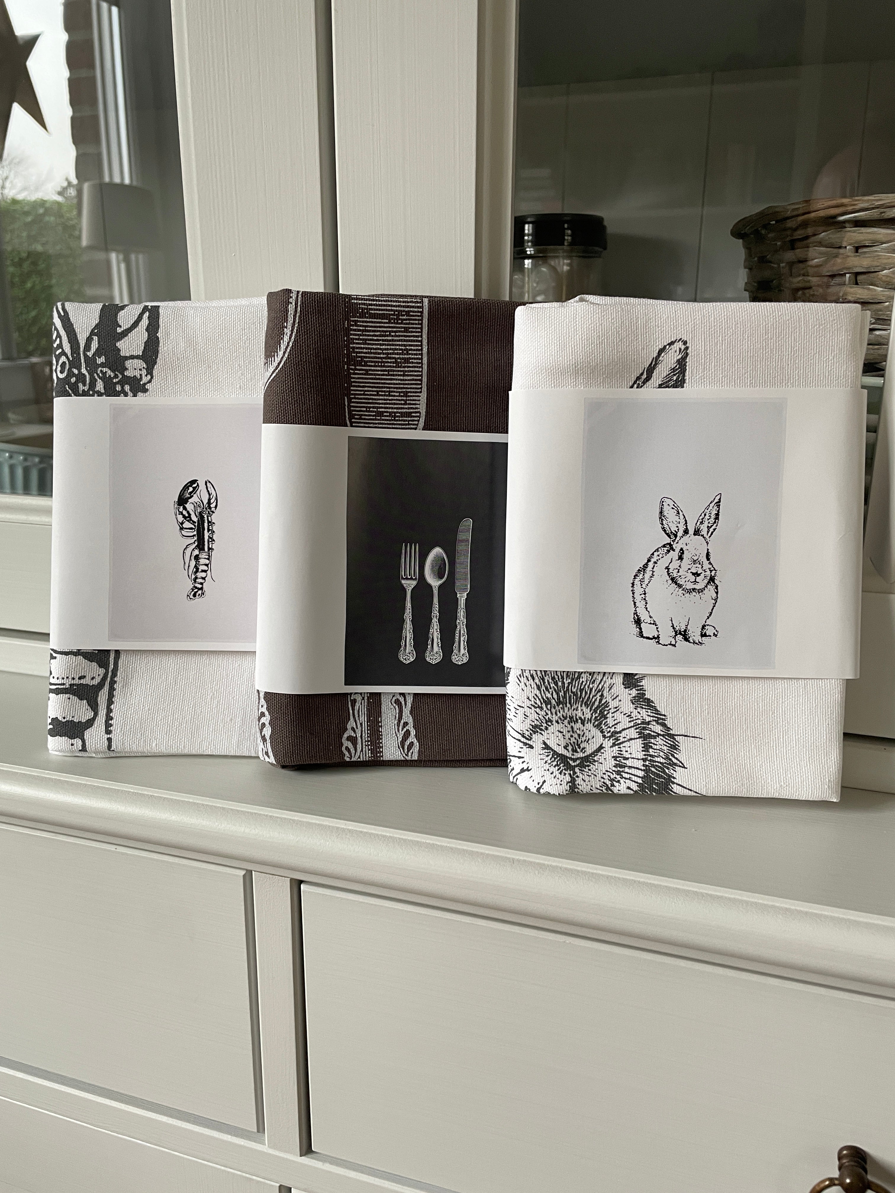 Geschirrtuch - Besteck