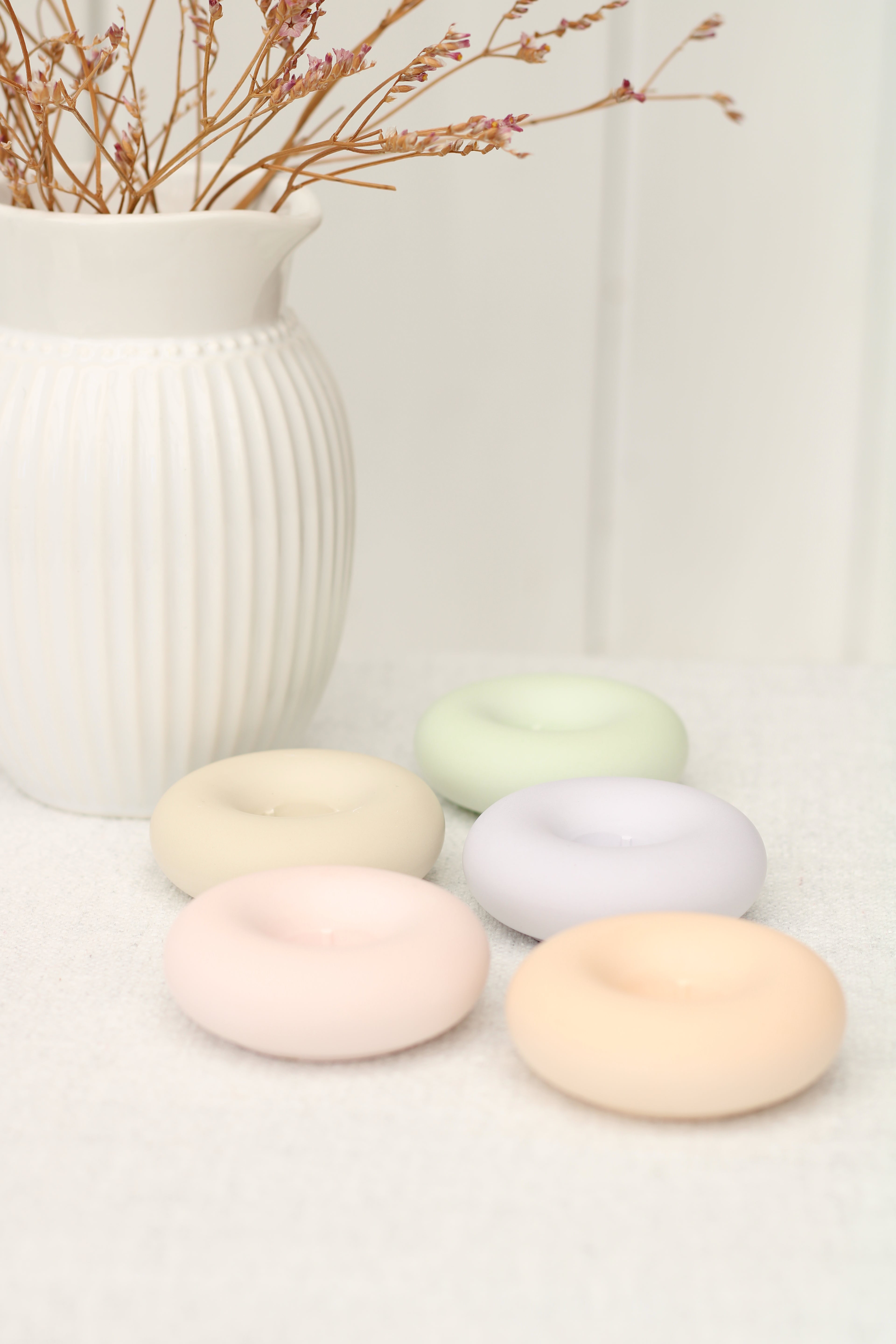 Kerzenhalter Donut |  verschiedene Farben