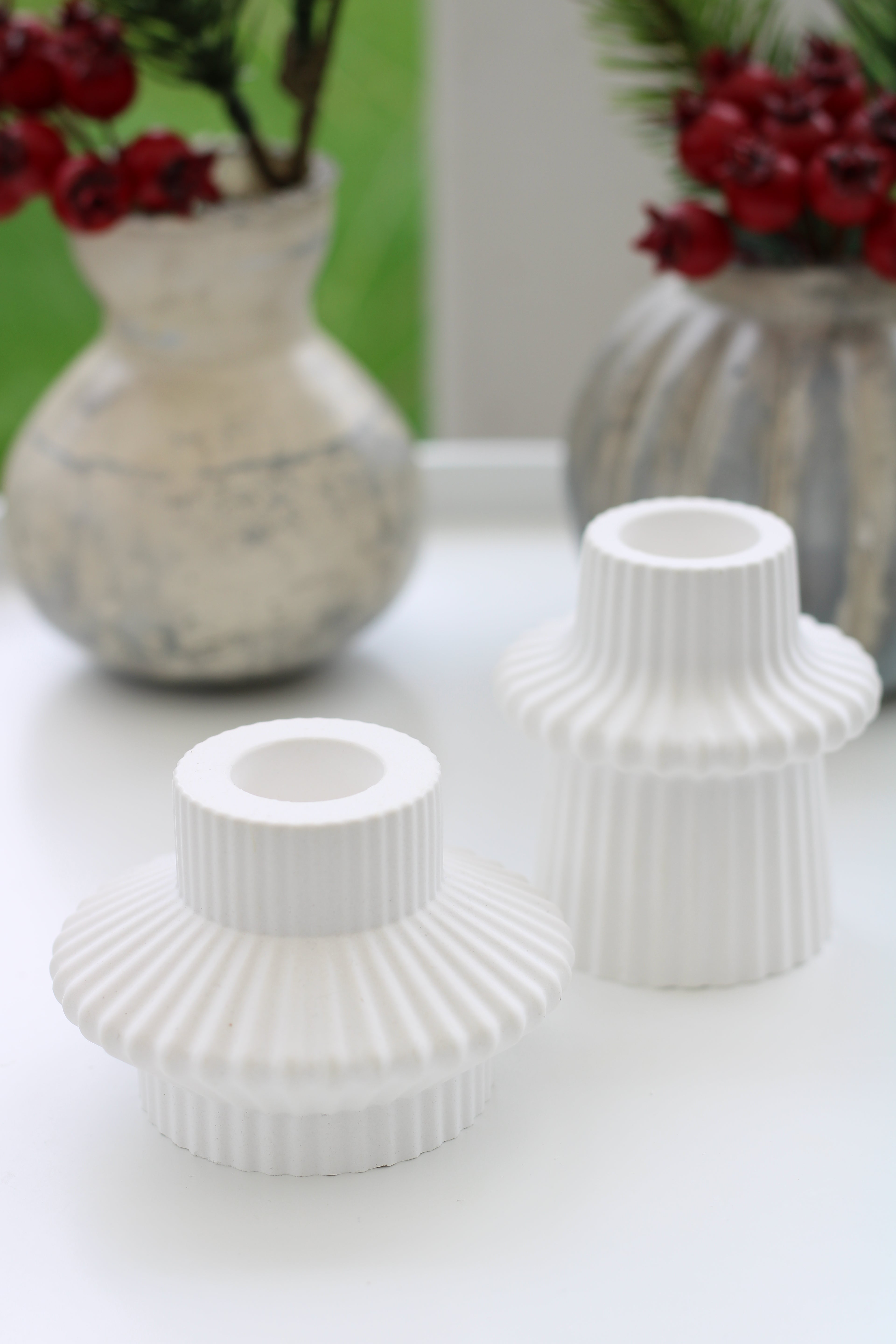 Kerzenhalter | gerippt klein