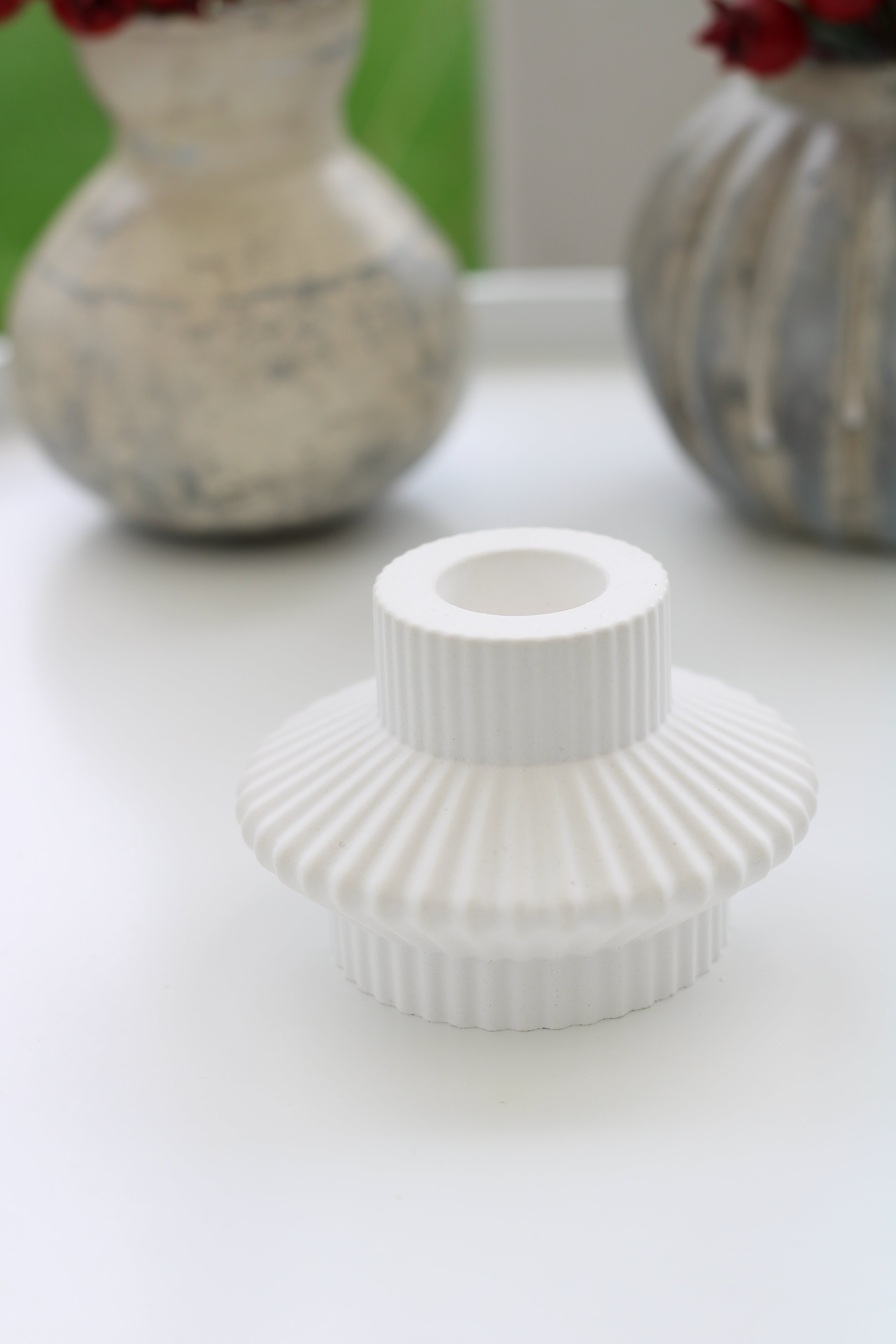 Kerzenhalter | gerippt klein