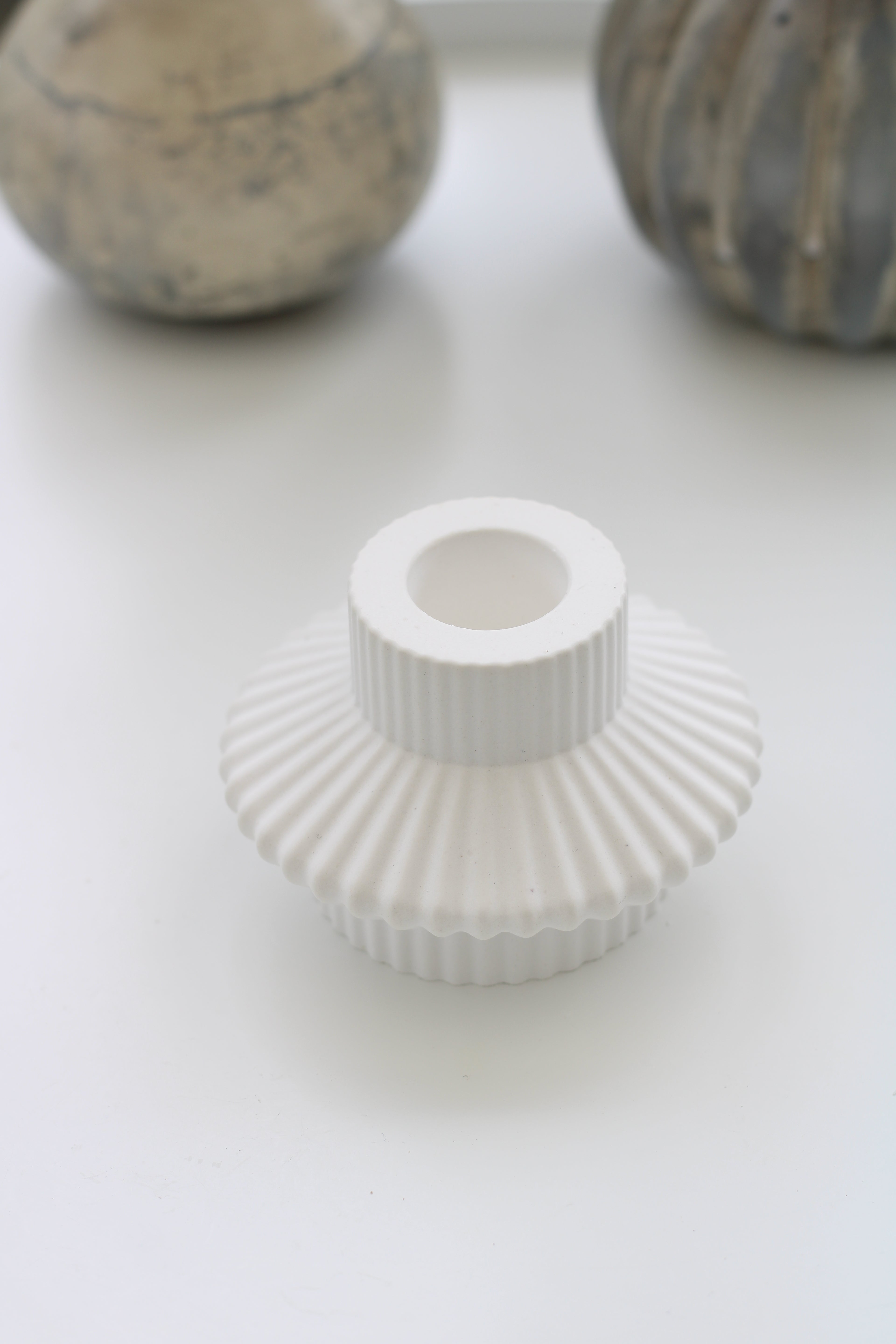 Kerzenhalter | gerippt klein