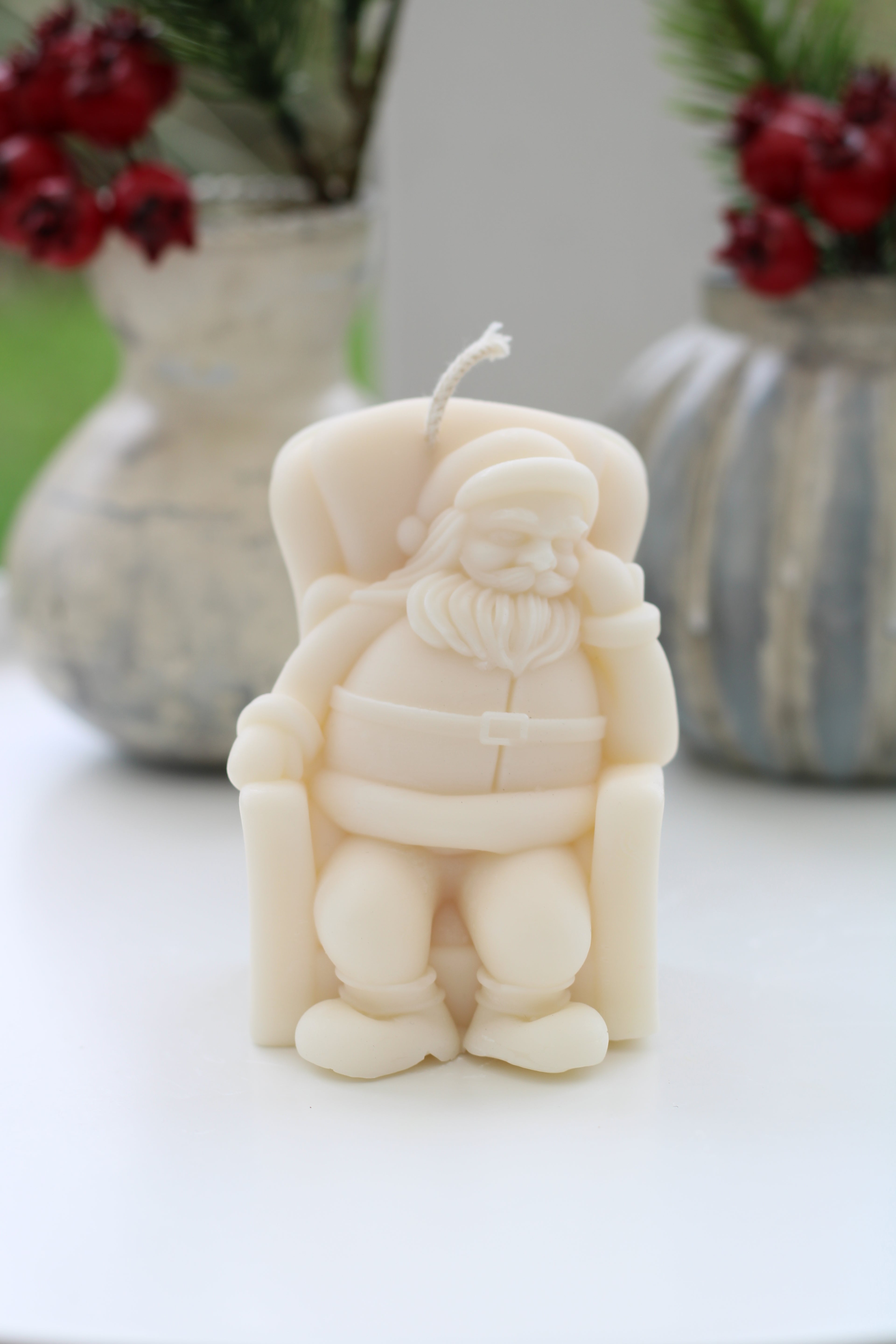 Wiehnachtsmann Kerze