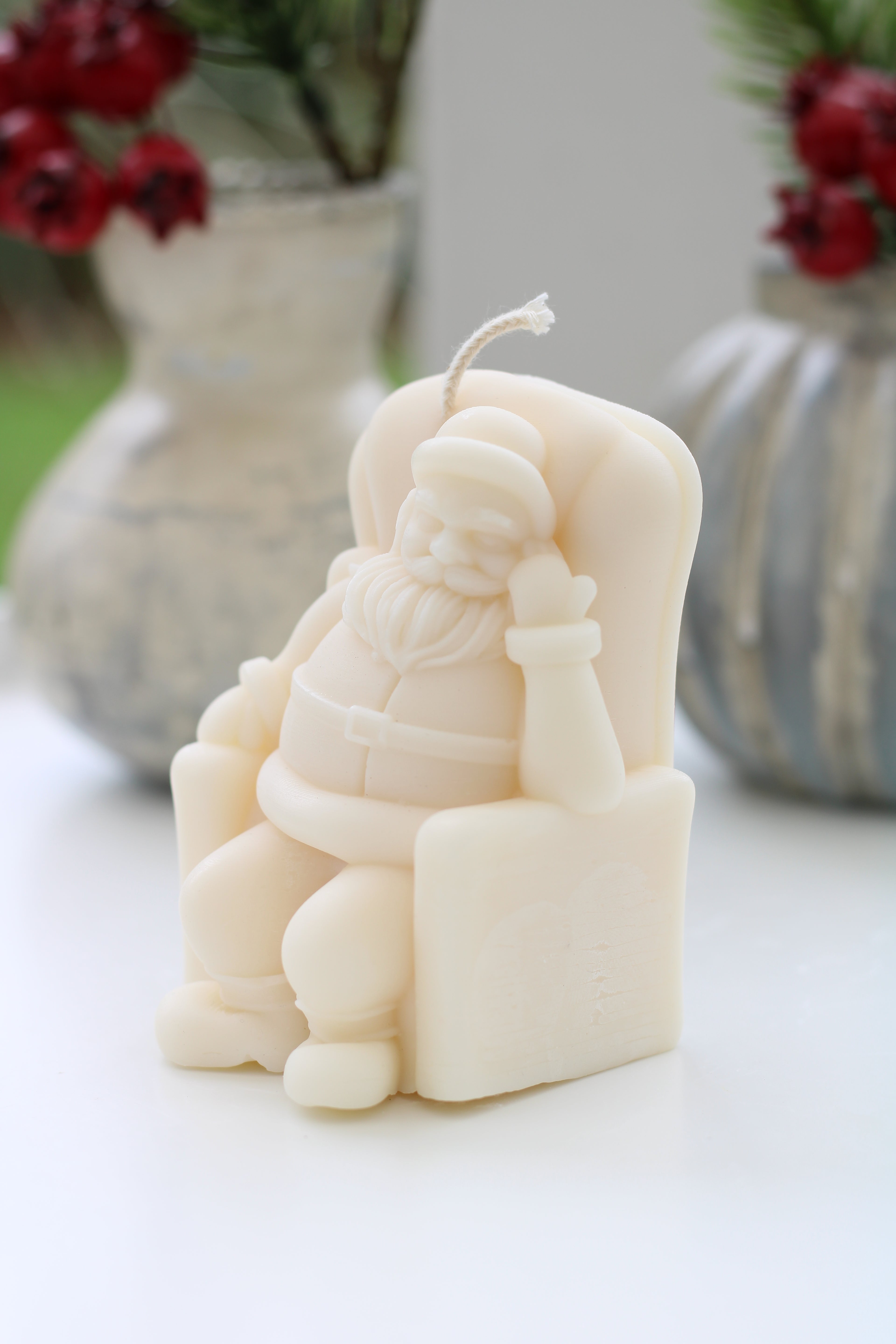 Wiehnachtsmann Kerze