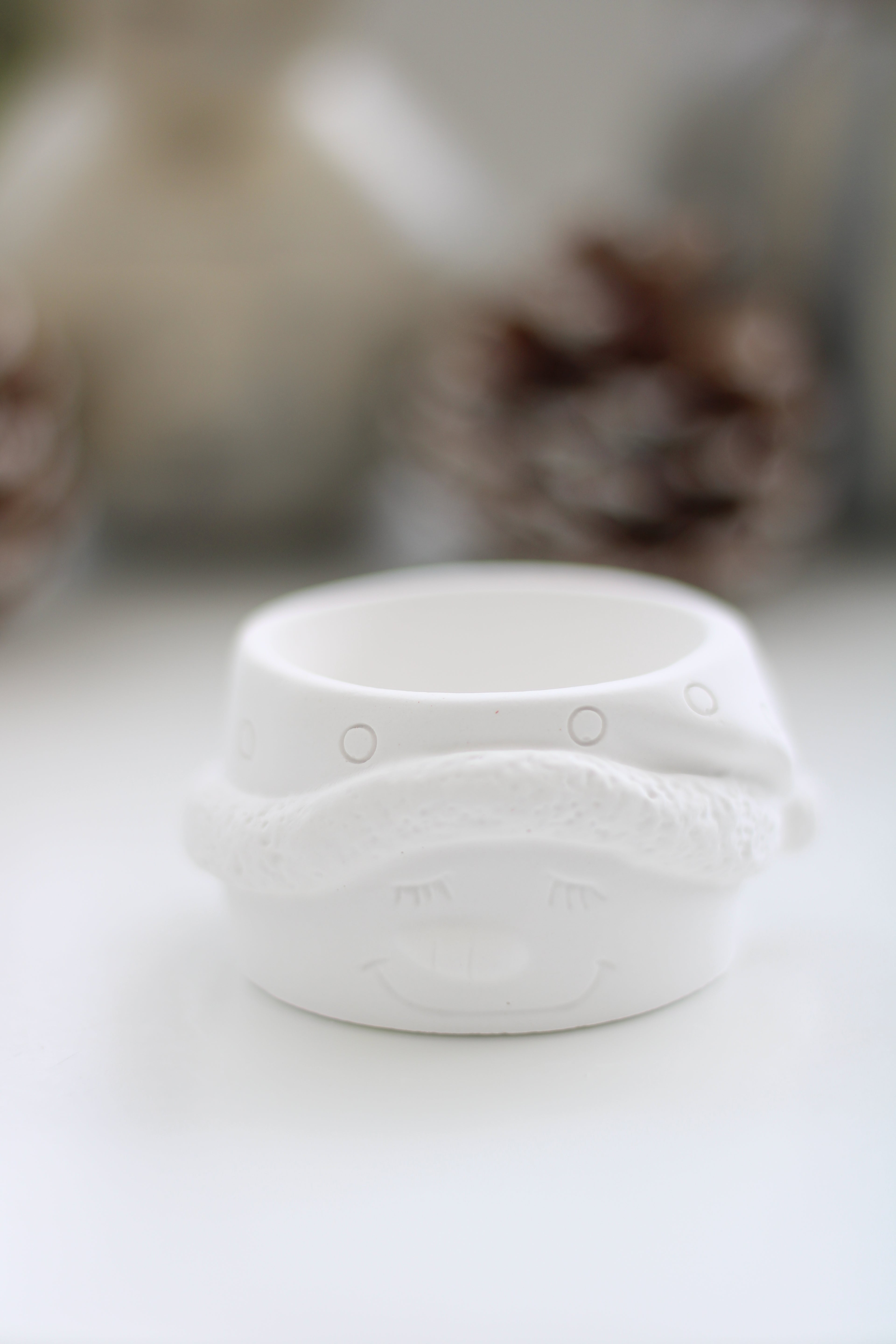 Teelichthalter | Schneemann