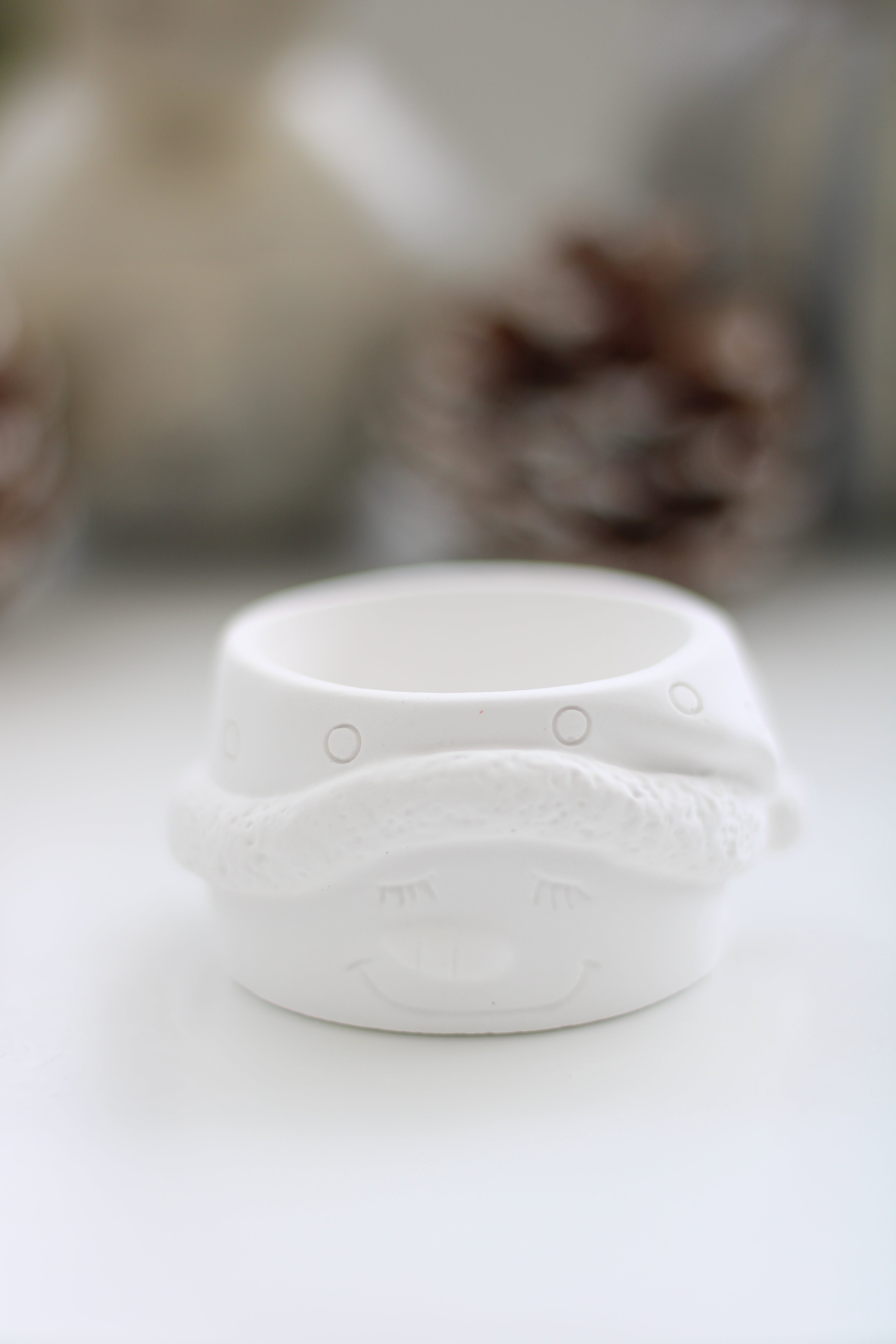 Teelichthalter | Schneemann