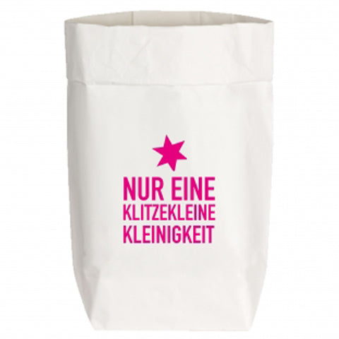 Paperbag Small - NUR EINE KLITZEKLEINE KLEINIGKEIT
